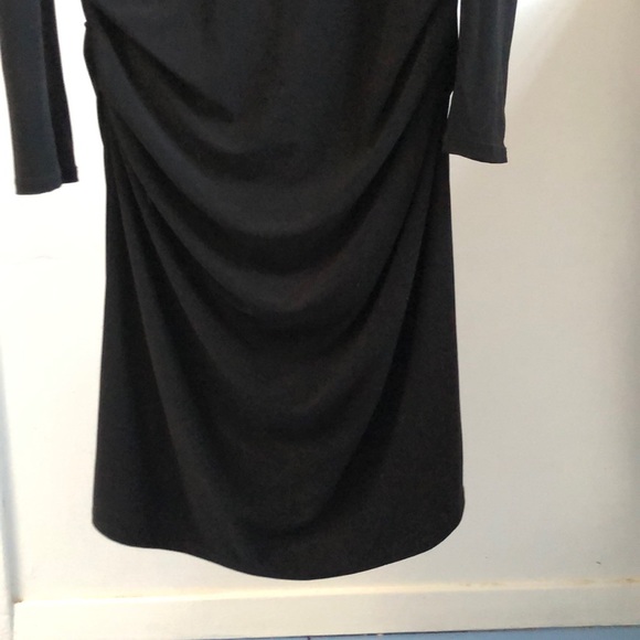 REDUCED!!! LAUNDRY, cold shoulder black dress - Picture 4 of 4